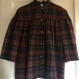 Christine Alcalay for Anthropologie Tess Wool Capelet